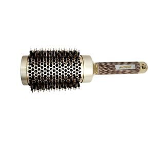 AIMIKE Gold Round  2.1 Inch Barrel Hair Brush Nano Thermal Ceramic & Ionic Tech